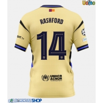 Maglie da calcio Barcelona Marcus Rashford #14 Seconda Maglia 2025-26 Manica Corta